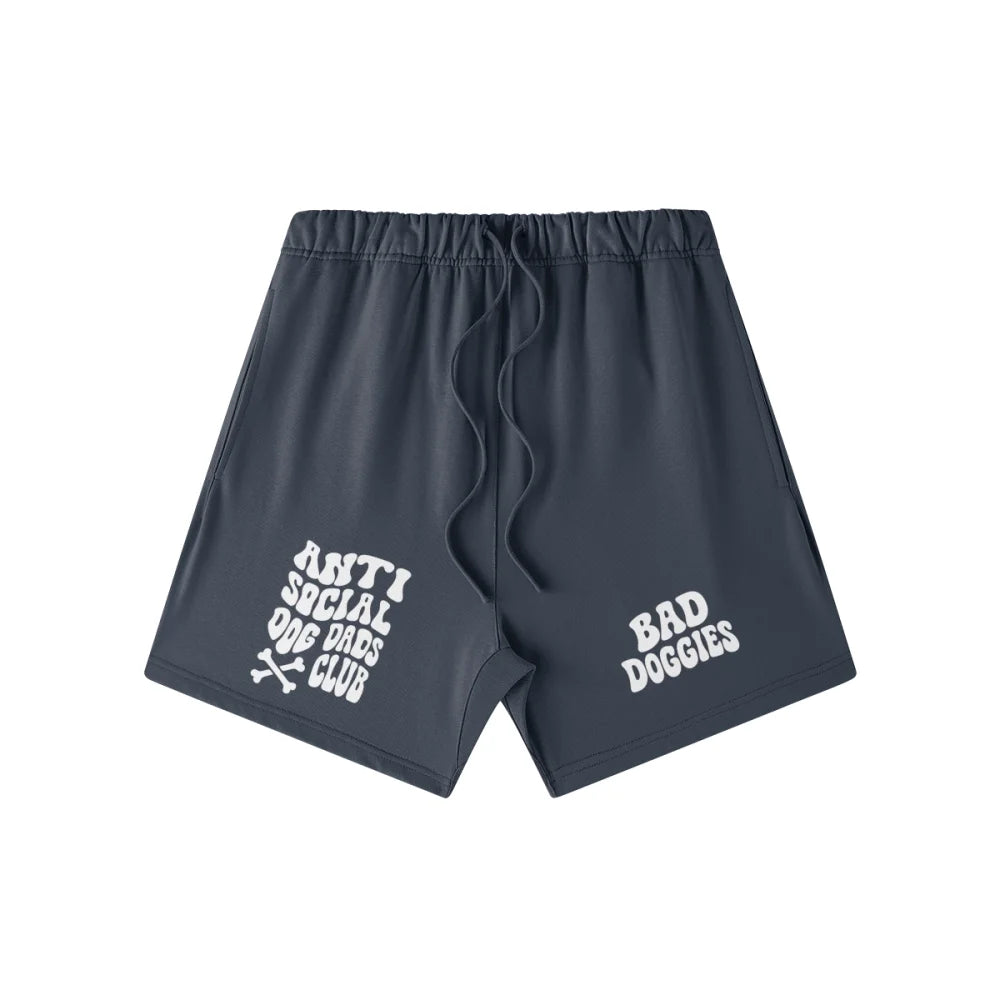 Short 🦴 Anti Social Dog Dads Club 🦴 - Navy / XS Short ANTI
