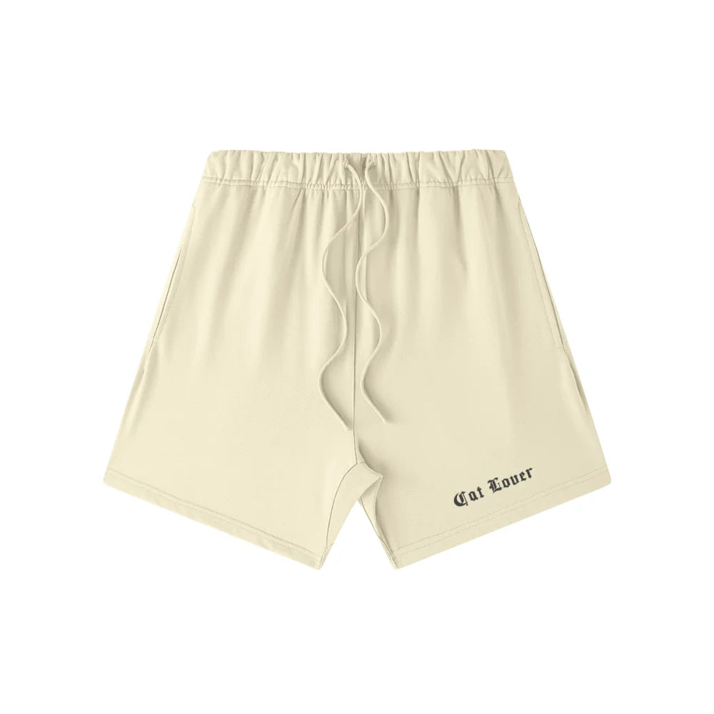 Short ð
ðð¡ ððŠð±ð±ðŠð¢ð° - Cat Lover ðŽââ ïž - Beige / S Crop Top