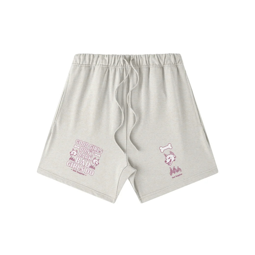 Short Good Girls Don’t Bark 🐶🔥 - Light Grey / XS Short GOOD