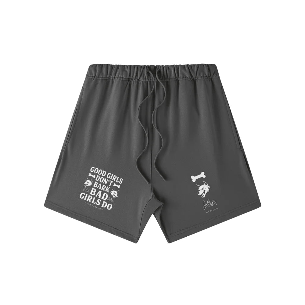 Short Good Girls Don’t Bark 🐶🔥 - Dark Grey / XS Short GOOD