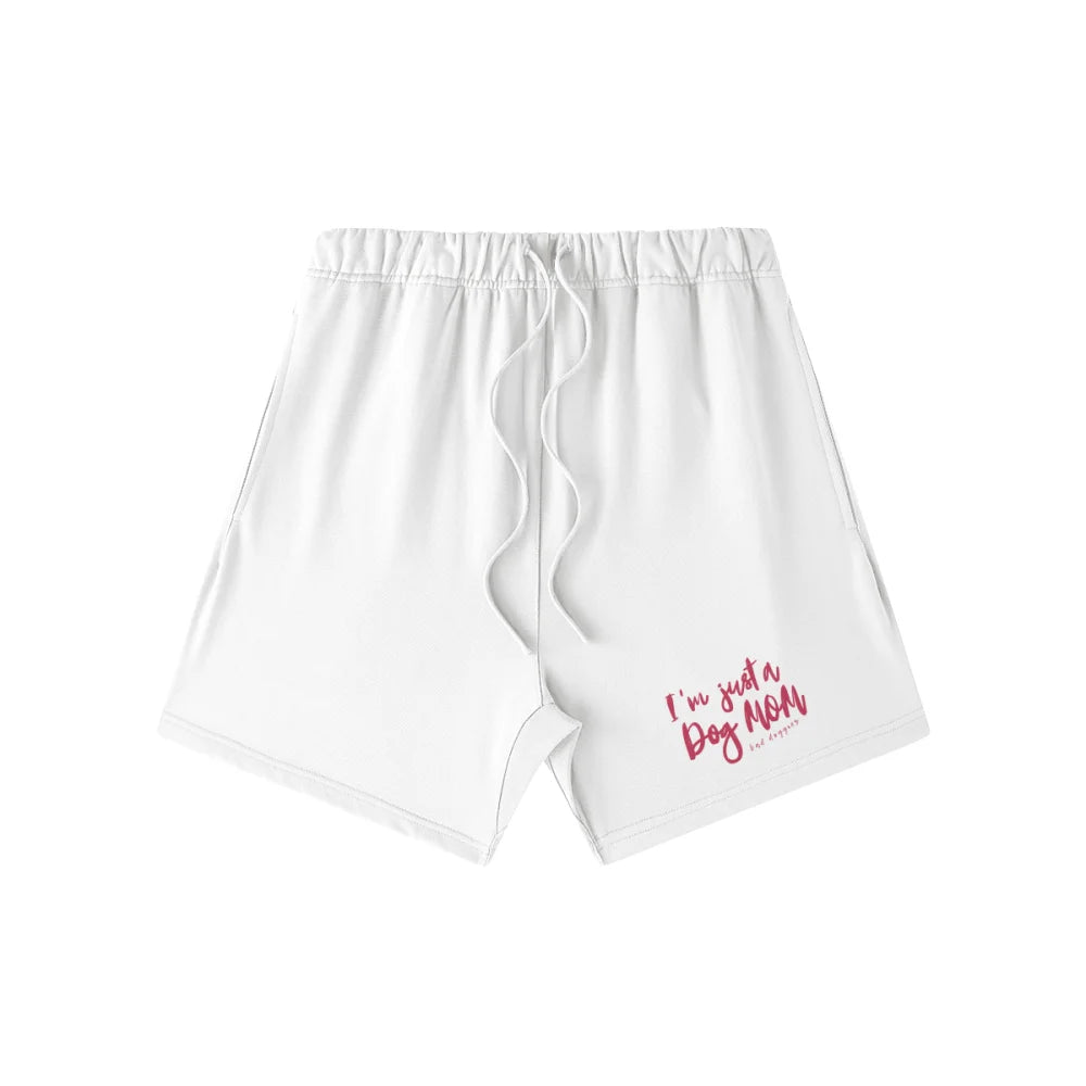 Short I’m Just a Dog Mom 💫 - Blanc / XS Short I’m Just