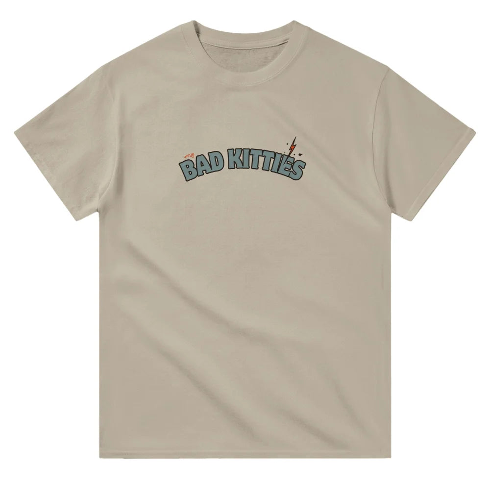 T-shirt Angry Blue Cat - 𝔅𝔞𝔡 𝔎𝔦𝔱𝔱𝔦𝔢𝔰 - T-shirt Angry Kitty