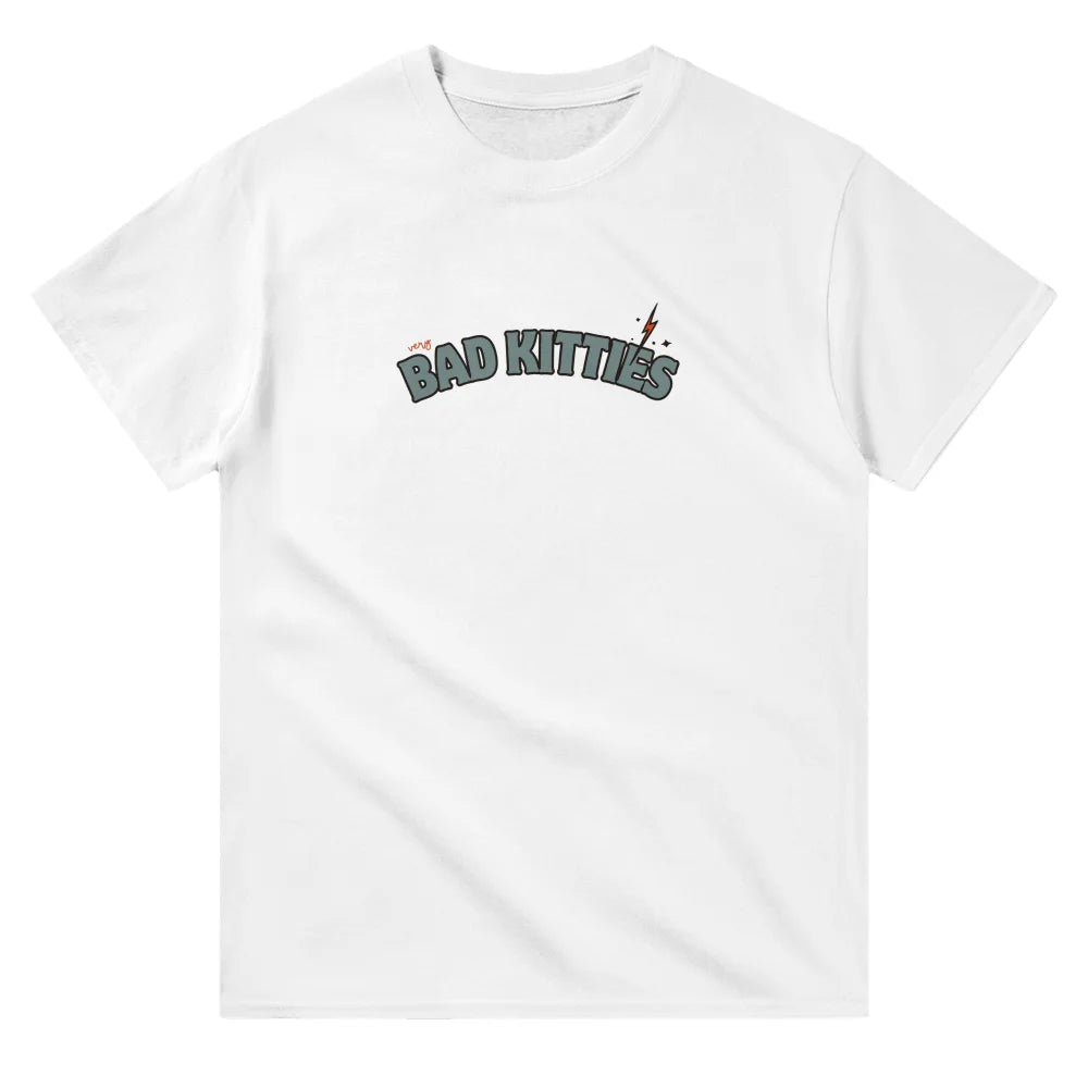 T-shirt Angry Blue Cat - 𝔅𝔞𝔡 𝔎𝔦𝔱𝔱𝔦𝔢𝔰 - T-shirt Angry Kitty