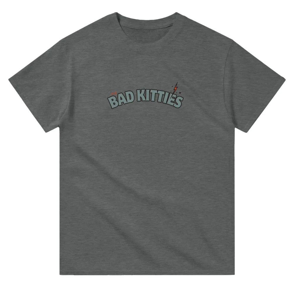 T-shirt Angry Blue Cat - 𝔅𝔞𝔡 𝔎𝔦𝔱𝔱𝔦𝔢𝔰 - T-shirt Angry Kitty