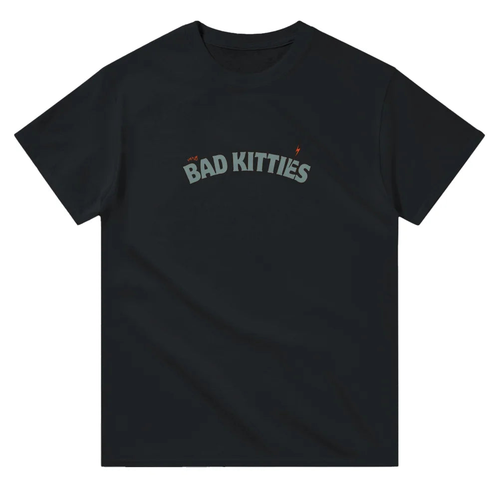 T-shirt Angry Blue Cat - 𝔅𝔞𝔡 𝔎𝔦𝔱𝔱𝔦𝔢𝔰 - T-shirt Angry Kitty