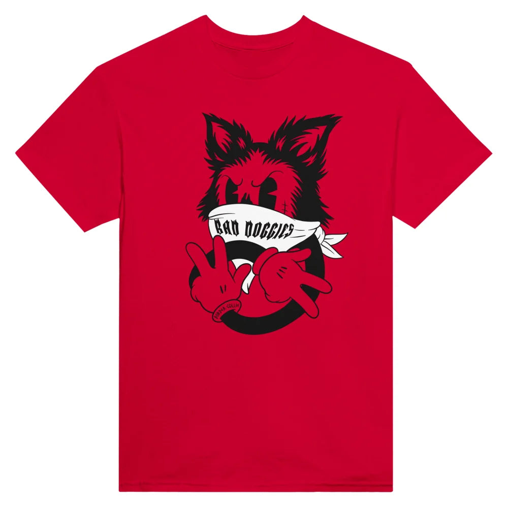 T-shirt Bad Border Collie ✌️ - Bloody Mary / S T-shirt Bad