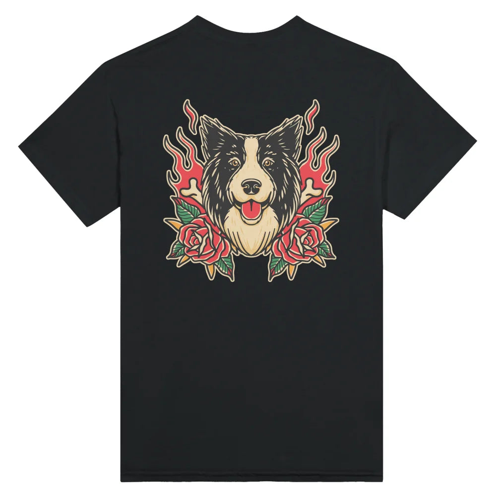 T-shirt Bad Roses 🥀 - Border Collie - Black Jack / S