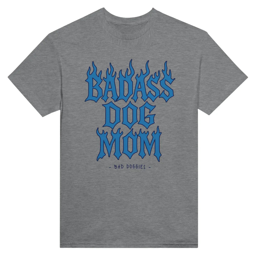 T-shirt BADASS DOG MOM 🔥 - Grey Scofield / S T-shirt BADASS