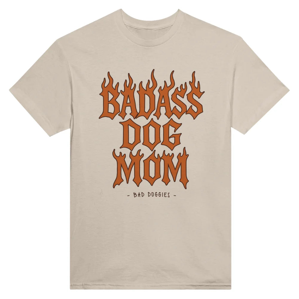 T-shirt BADASS DOG MOM 🔥 - Sahara / S T-shirt BADASS DOG