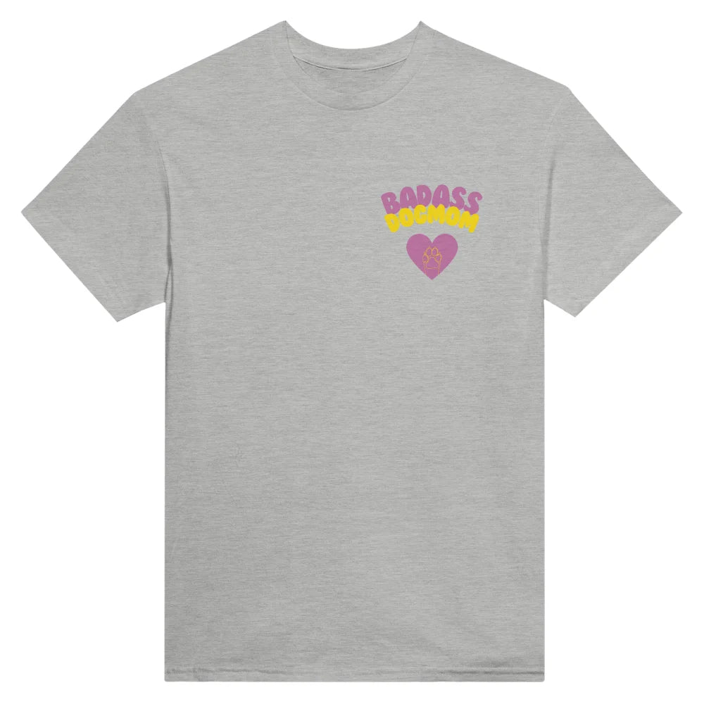 T-shirt Badass Dog Mom x 𝑮𝒐𝑩𝒐𝒐𝒑 🐾 - T-shirt Badass Dog Mom