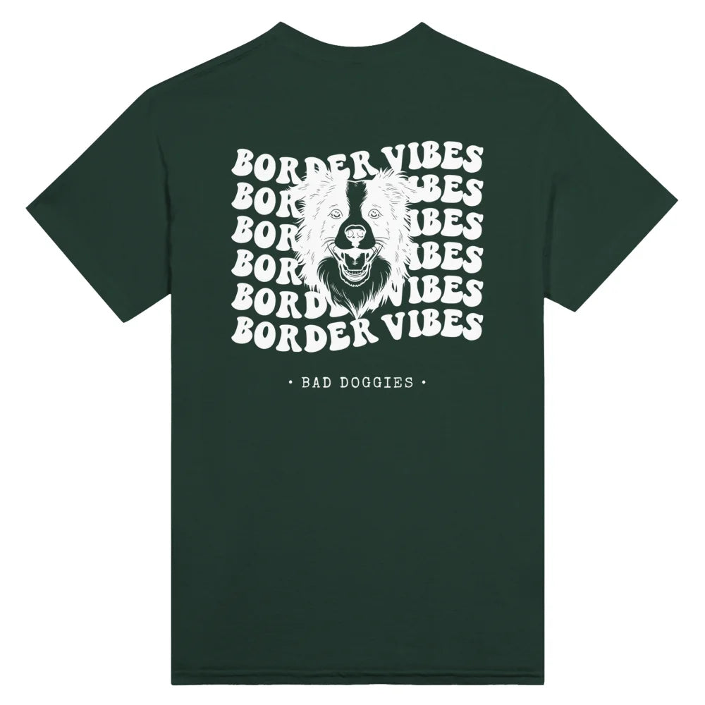 T-shirt Border Vibes 🦊 - Forest Green / S T-shirt Border