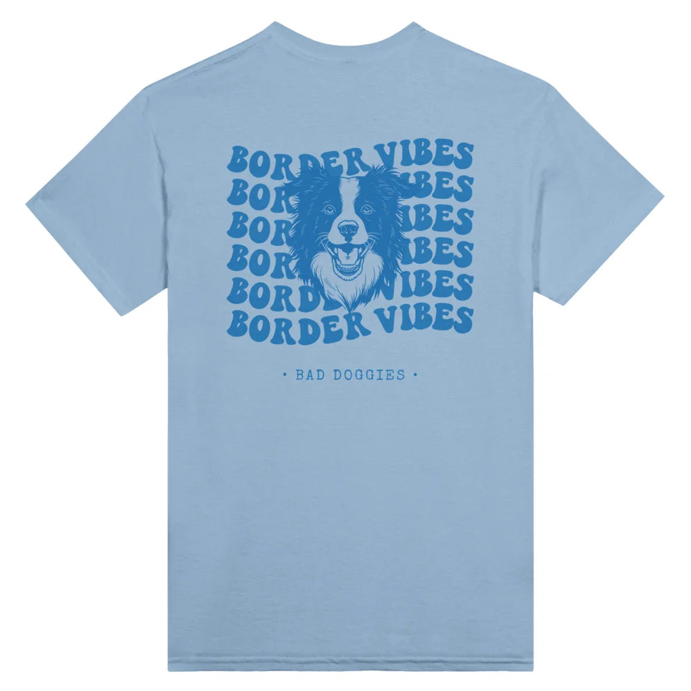 T-shirt Border Vibes 🦊 - Light Blue / S T-shirt Border