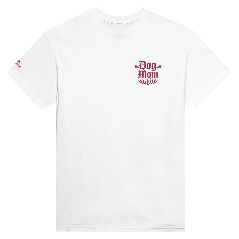 T-shirt BRODÉ - 🦴 Dog Mom 🦴 - White comme Walter / S