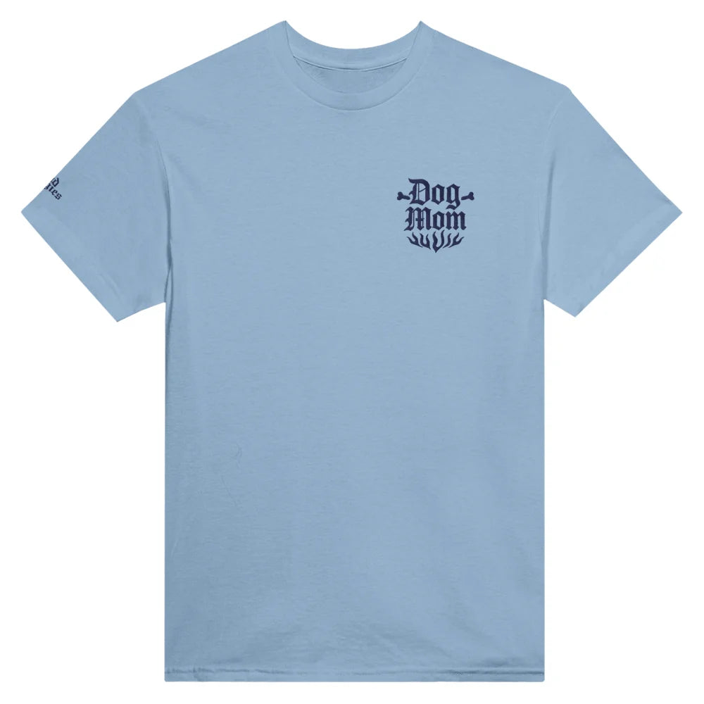 T-shirt BRODÉ - 🦴 Dog Mom 🦴 - Light Blue / S T-shirt BRODÉ