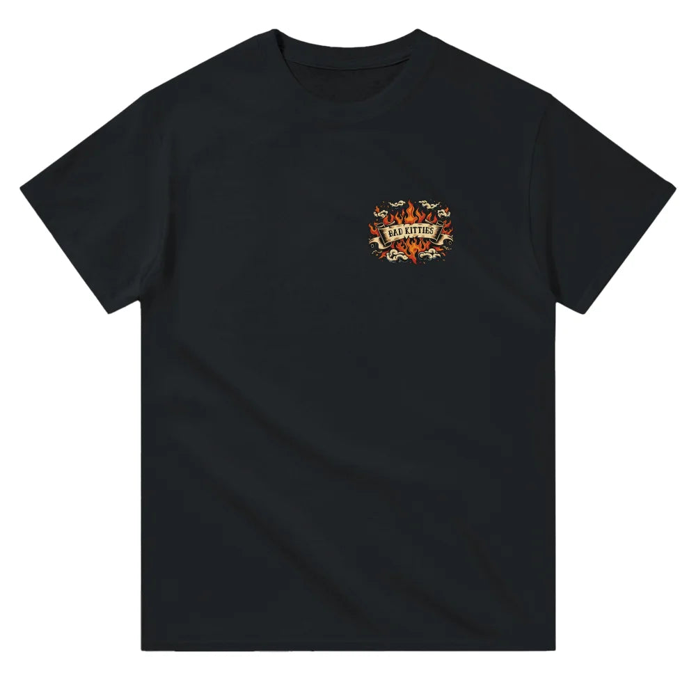 T-shirt Burning Sphynx ❤️🔥 - 𝔅𝔞𝔡 𝔎𝔦𝔱𝔱𝔦𝔢𝔰 - T-shirt Burning