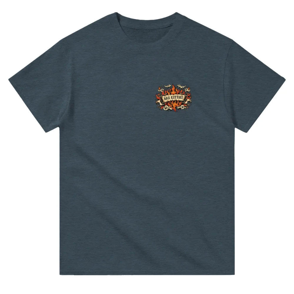 T-shirt Burning Sphynx ❤️🔥 - 𝔅𝔞𝔡 𝔎𝔦𝔱𝔱𝔦𝔢𝔰 - T-shirt Burning