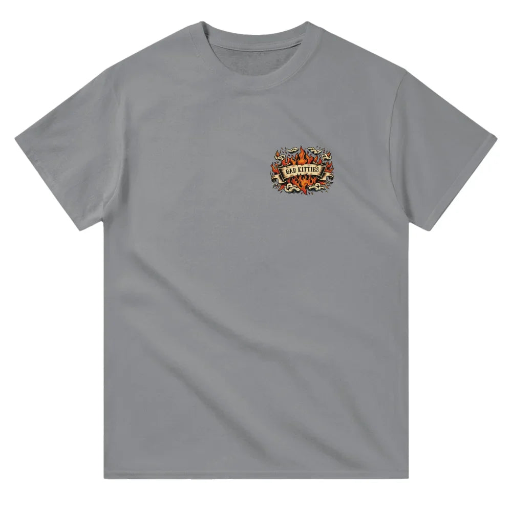 T-shirt Burning Sphynx ❤️🔥 - 𝔅𝔞𝔡 𝔎𝔦𝔱𝔱𝔦𝔢𝔰 - T-shirt Burning
