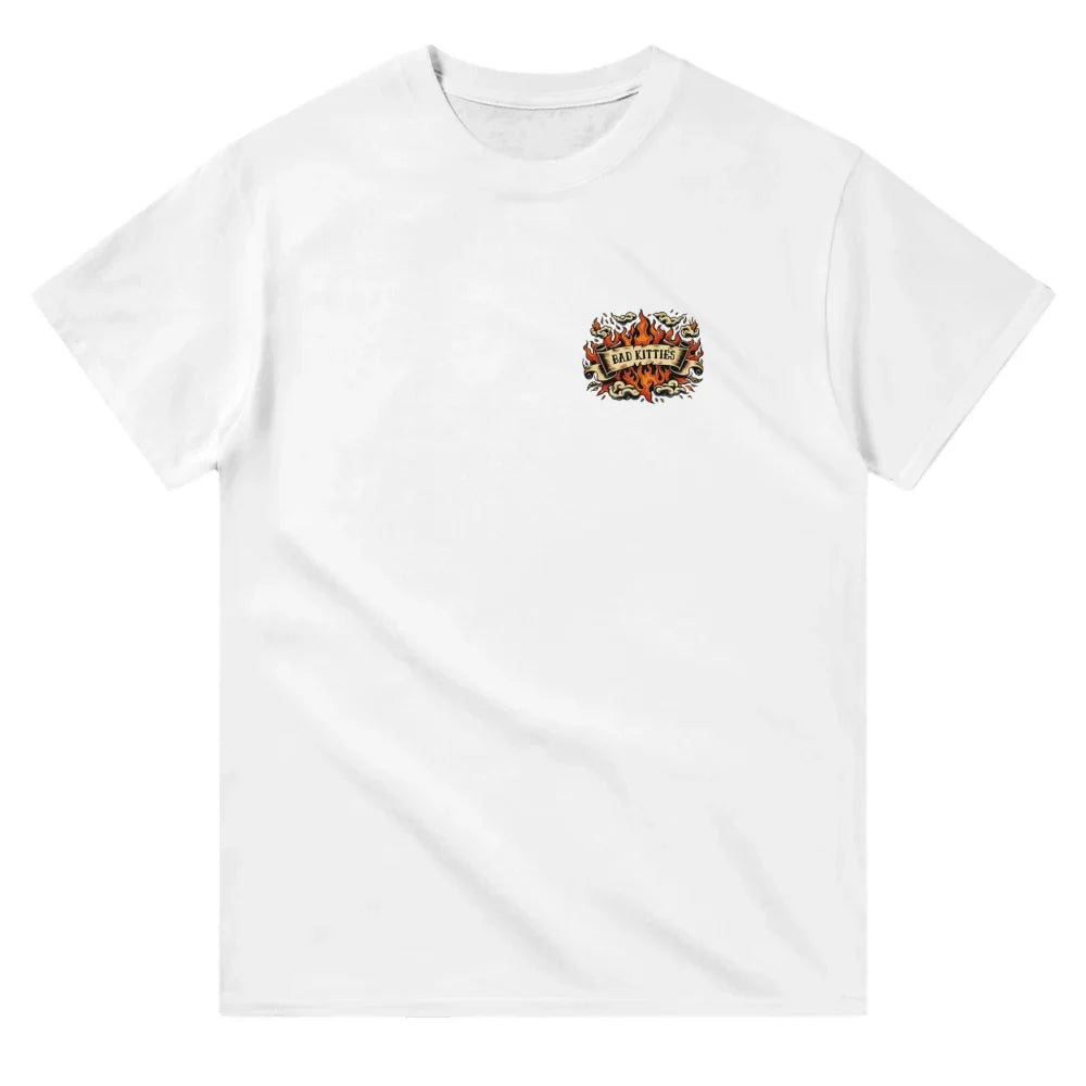 T-shirt Burning Sphynx ❤️🔥 - 𝔅𝔞𝔡 𝔎𝔦𝔱𝔱𝔦𝔢𝔰 - T-shirt Burning