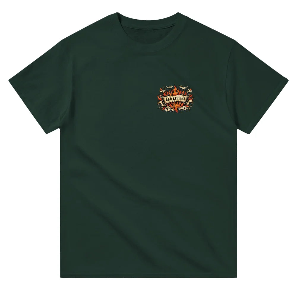 T-shirt Burning Sphynx ❤️🔥 - 𝔅𝔞𝔡 𝔎𝔦𝔱𝔱𝔦𝔢𝔰 - T-shirt Burning