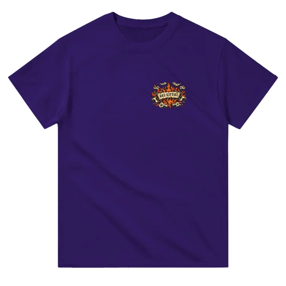 T-shirt Burning Sphynx ❤️🔥 - 𝔅𝔞𝔡 𝔎𝔦𝔱𝔱𝔦𝔢𝔰 - T-shirt Burning
