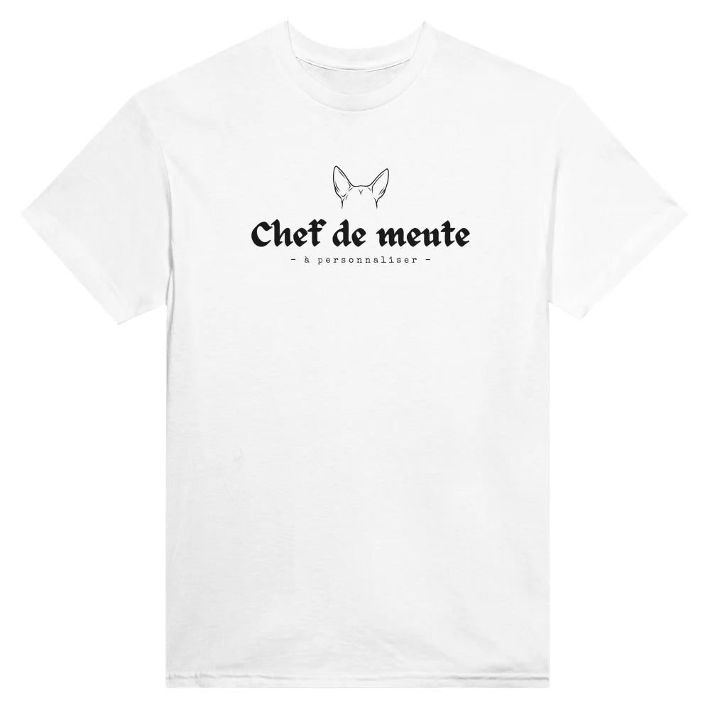 T-shirt Chef de meute đș đÌ đđđđđđđđđđđđđ - T-shirt Chef