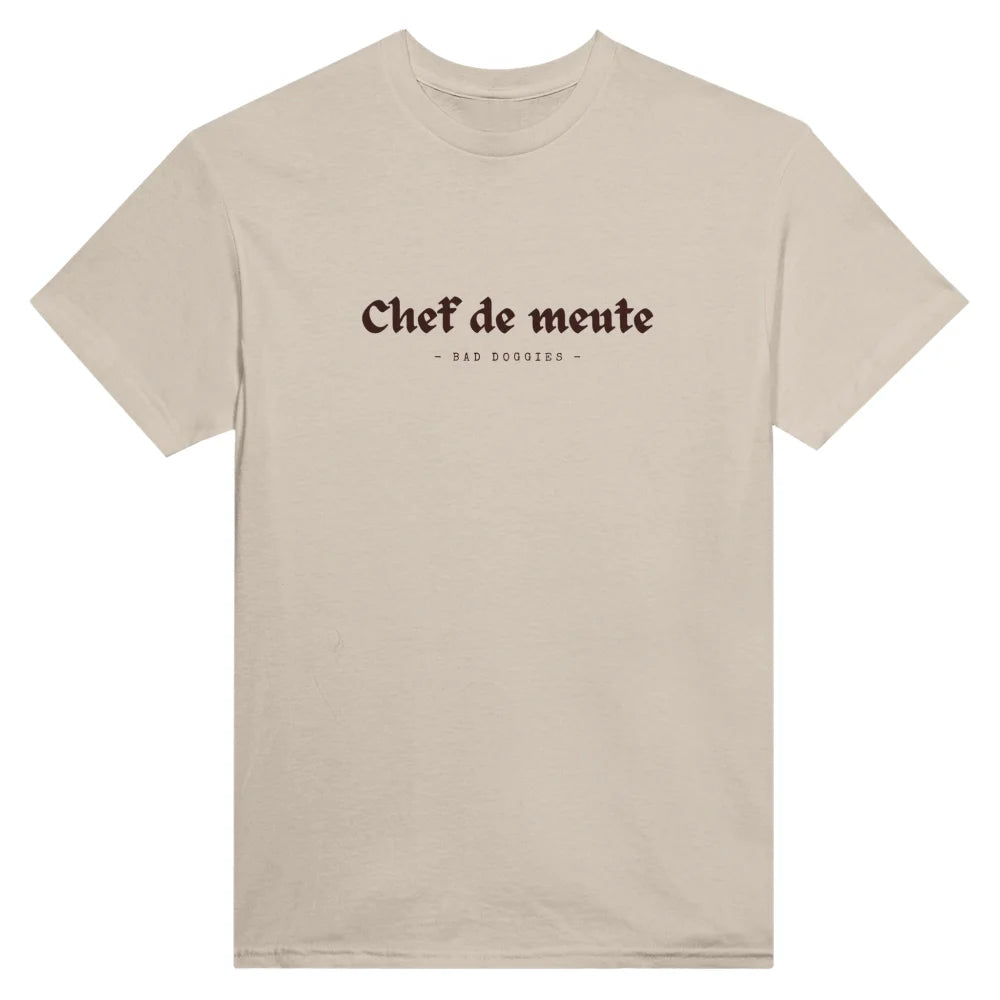 T-shirt Chef de Meute 🐺 - Sahara / S T-shirt Chef de Meute
