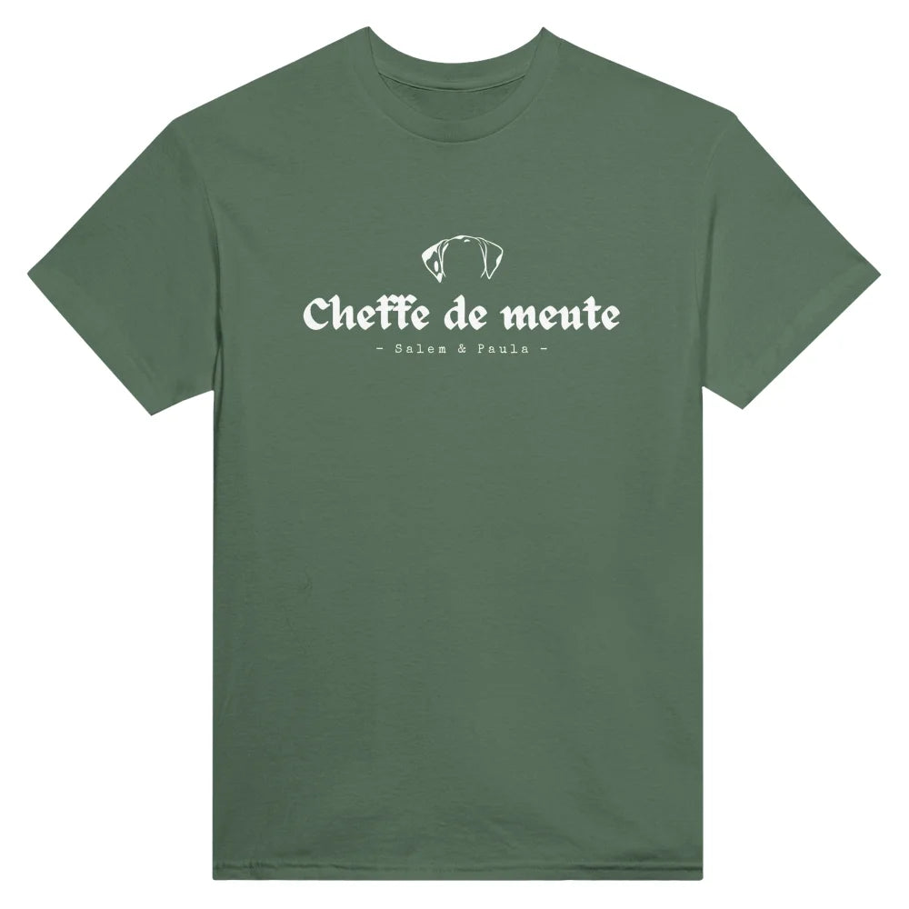 T-shirt Cheffe de meute đș đÌ đđđđđđđđđđđđđ - T-shirt Cheffe
