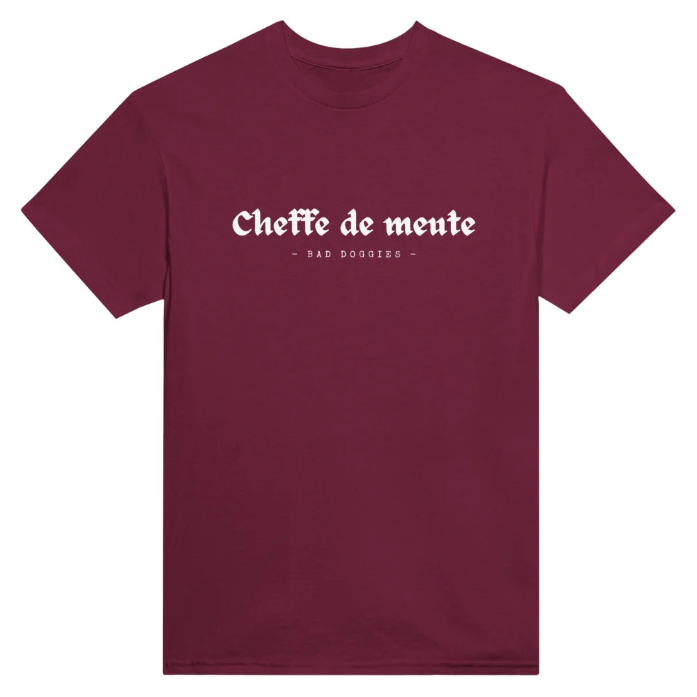 T-shirt Cheffe de Meute 🐺 - Royal Purple / S T-shirt Cheffe