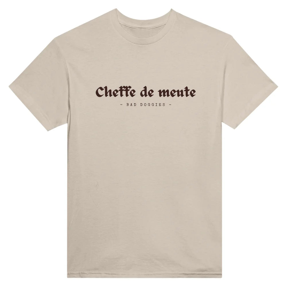 T-shirt Cheffe de Meute 🐺 - Sahara / S T-shirt Cheffe