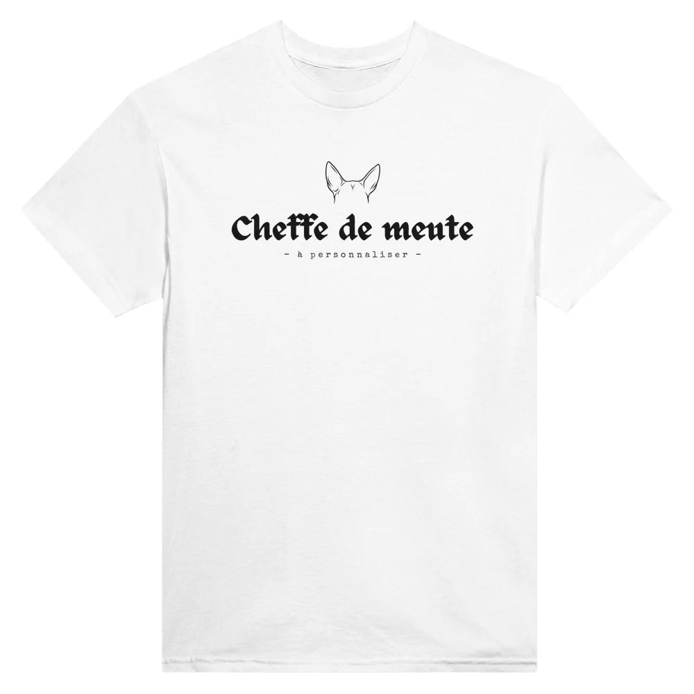 T-shirt Cheffe de meute đș đÌ đđđđđđđđđđđđđ - T-shirt Cheffe