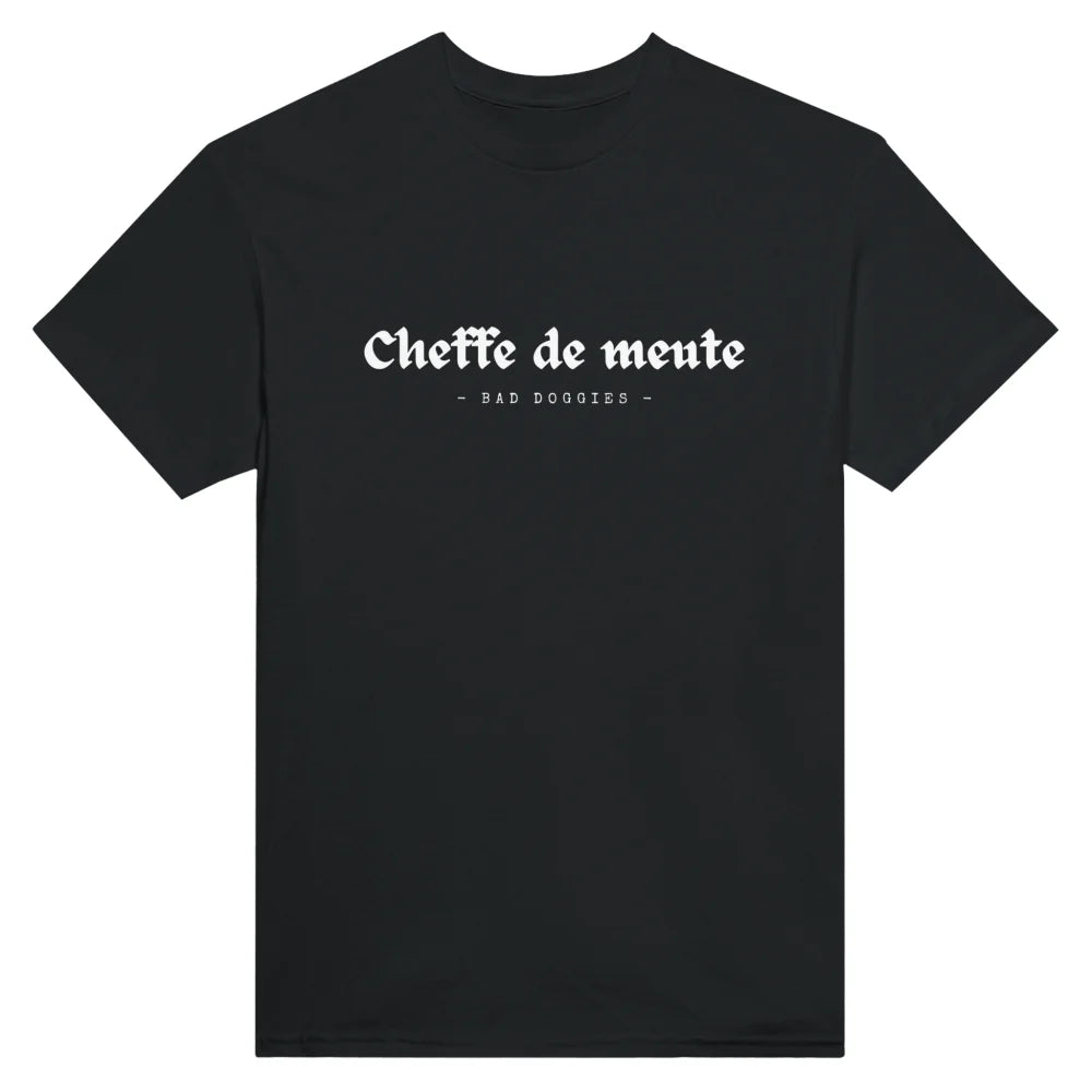 T-shirt Cheffe de Meute 🐺 - Black Jack / S T-shirt Cheffe