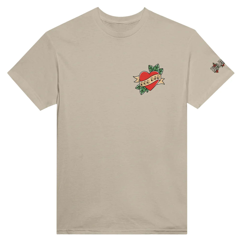 T-shirt 🌹 CUPIDOG by Bad Doggies 🏹 DOG DAD - Sahara / S