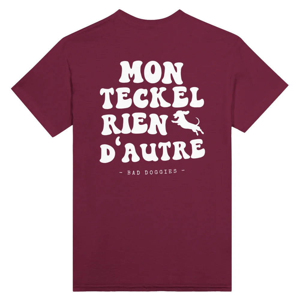 T-shirt Mon Teckel Rien Dāautre š§” - Royal Purple / S