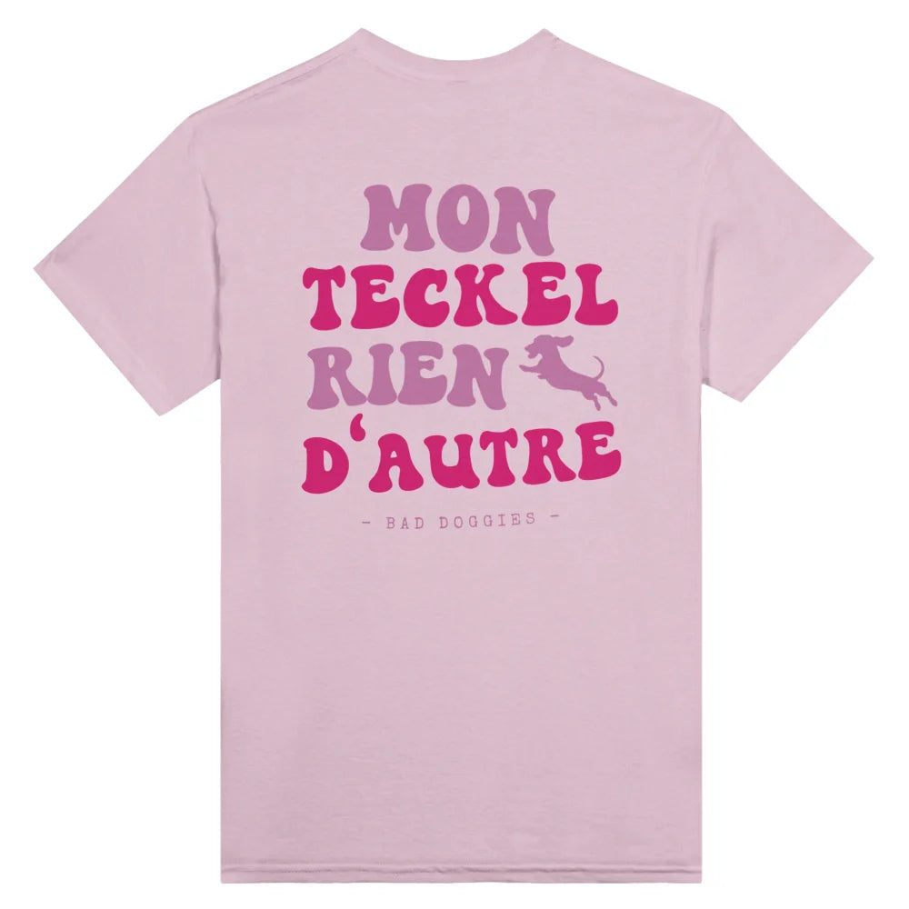T-shirt Mon Teckel Rien Dāautre š§” - Rose PoudrĆ© / S T-shirt