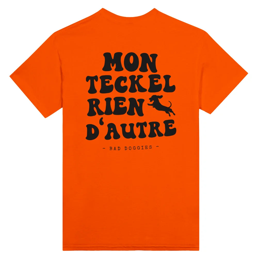 T-shirt Mon Teckel Rien Dāautre š§” - Feu / S T-shirt