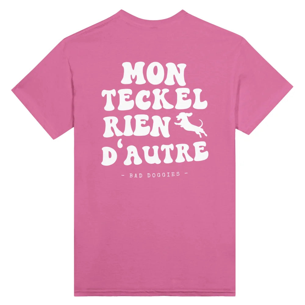 T-shirt Mon Teckel Rien Dāautre š§” - Framboise / S T-shirt