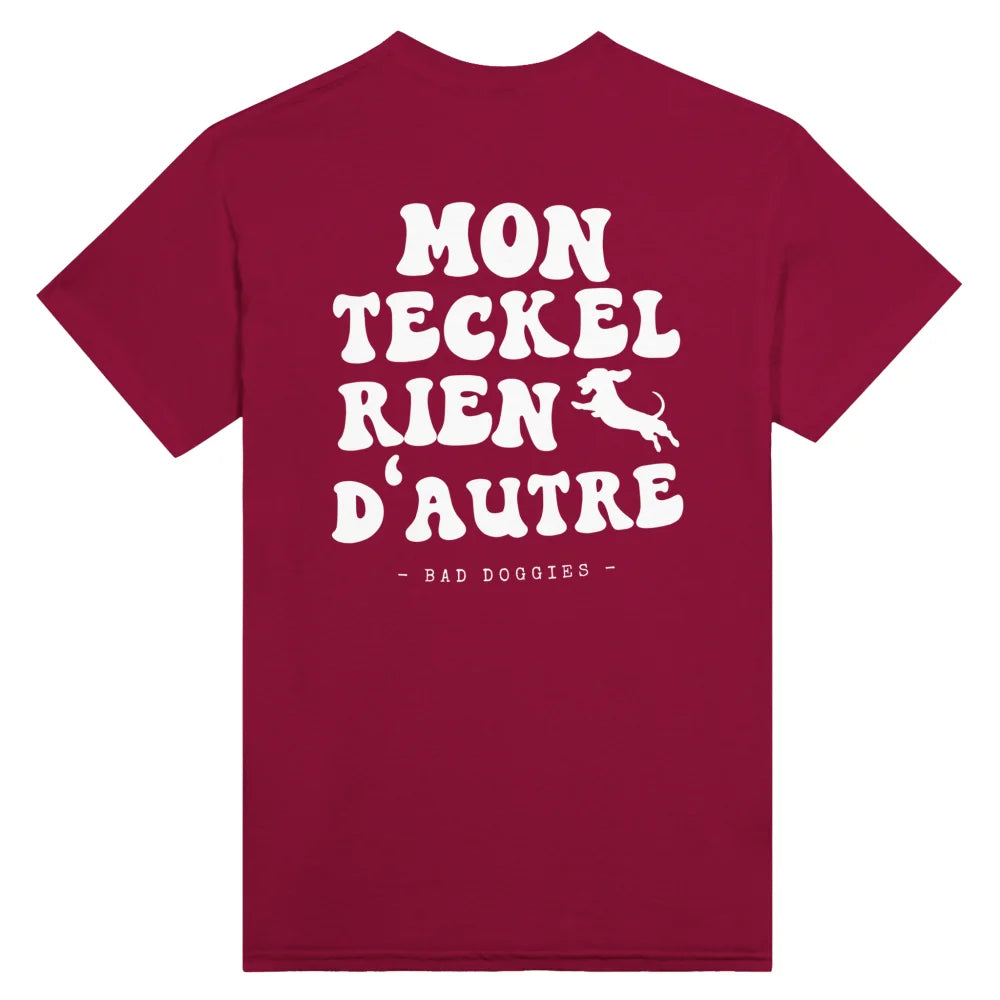 T-shirt Mon Teckel Rien Dāautre š§” - Coquelicot / S T-shirt
