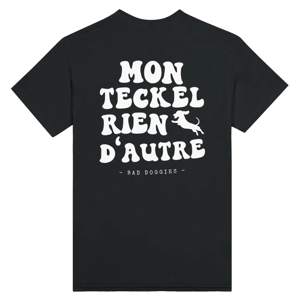 T-shirt Mon Teckel Rien Dāautre š§” - Black Jack / S T-shirt