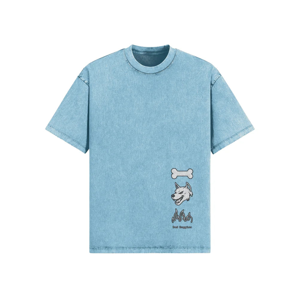 T-shirt Oversized - GOOD GIRLS DON’T BARK BAD GIRLS DO.