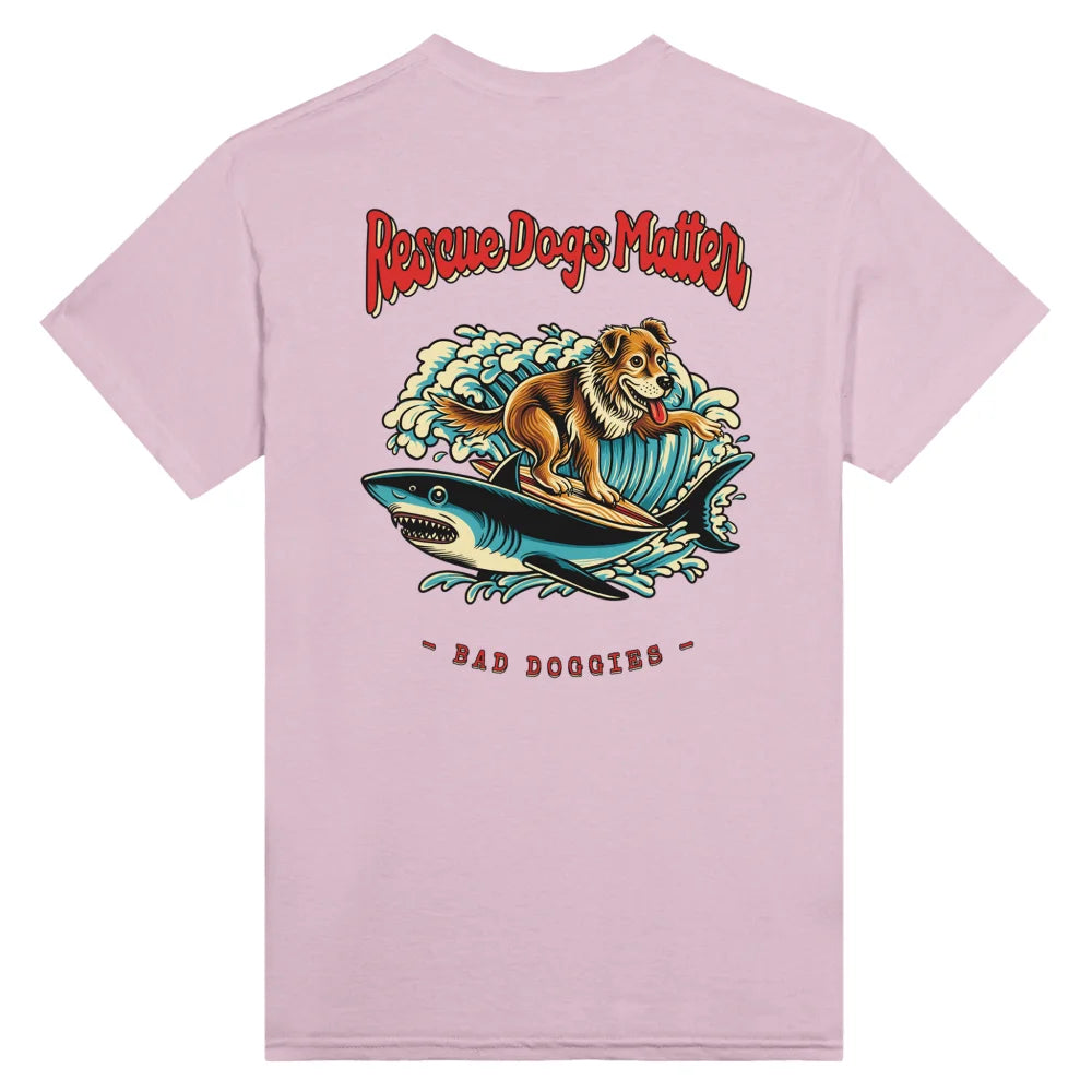 T-shirt Rescue Dogs Matter ✊ - Rose Poudré / S T-shirt