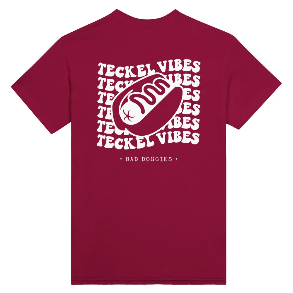 T-shirt Teckel Vibes 🌭 - Coquelicot / S T-shirt Teckel