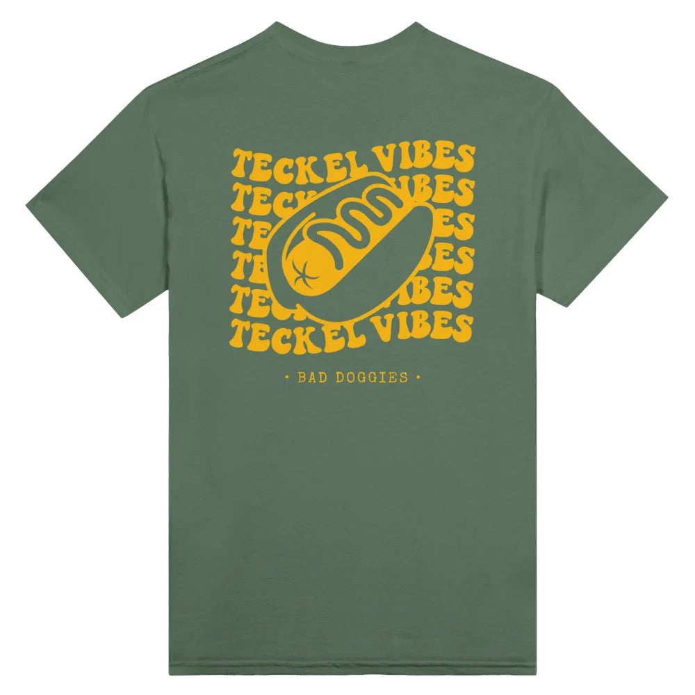 T-shirt Teckel Vibes 🌭 - Military Green / S T-shirt Teckel