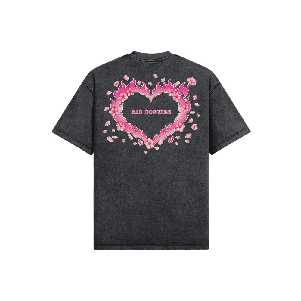 T-shirt Ultra Oversized - Badass Dog Mom 🌸 - T-shirt Ultra