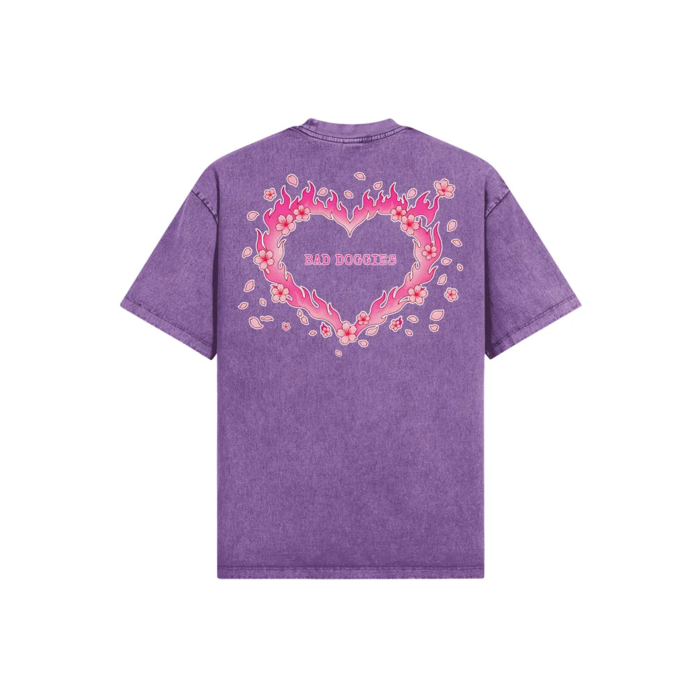 T-shirt Ultra Oversized - Badass Dog Mom 🌸 - T-shirt Ultra