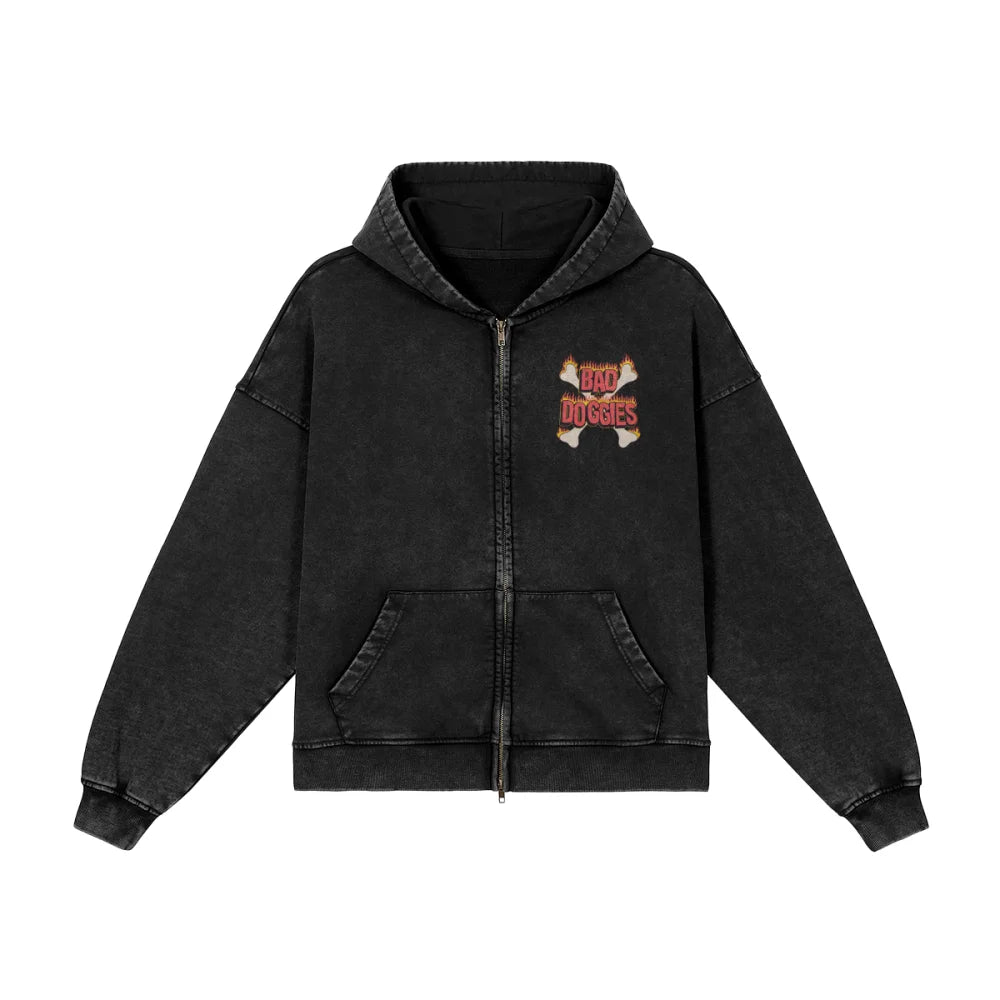 Veste Zippée Oversized - BAD DOGGIES ❤️🔥 - Veste Zippée