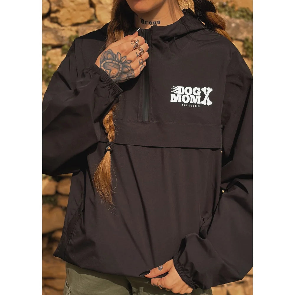 Windbreaker Dog Mom / Dog Dad 🦴🔥 - Windbreaker Dog Mom