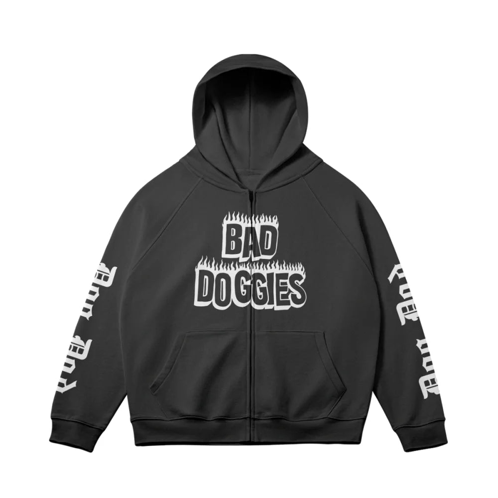 Zipped Jacket UltraOversized - DOG DAD - De Gauche à Droite
