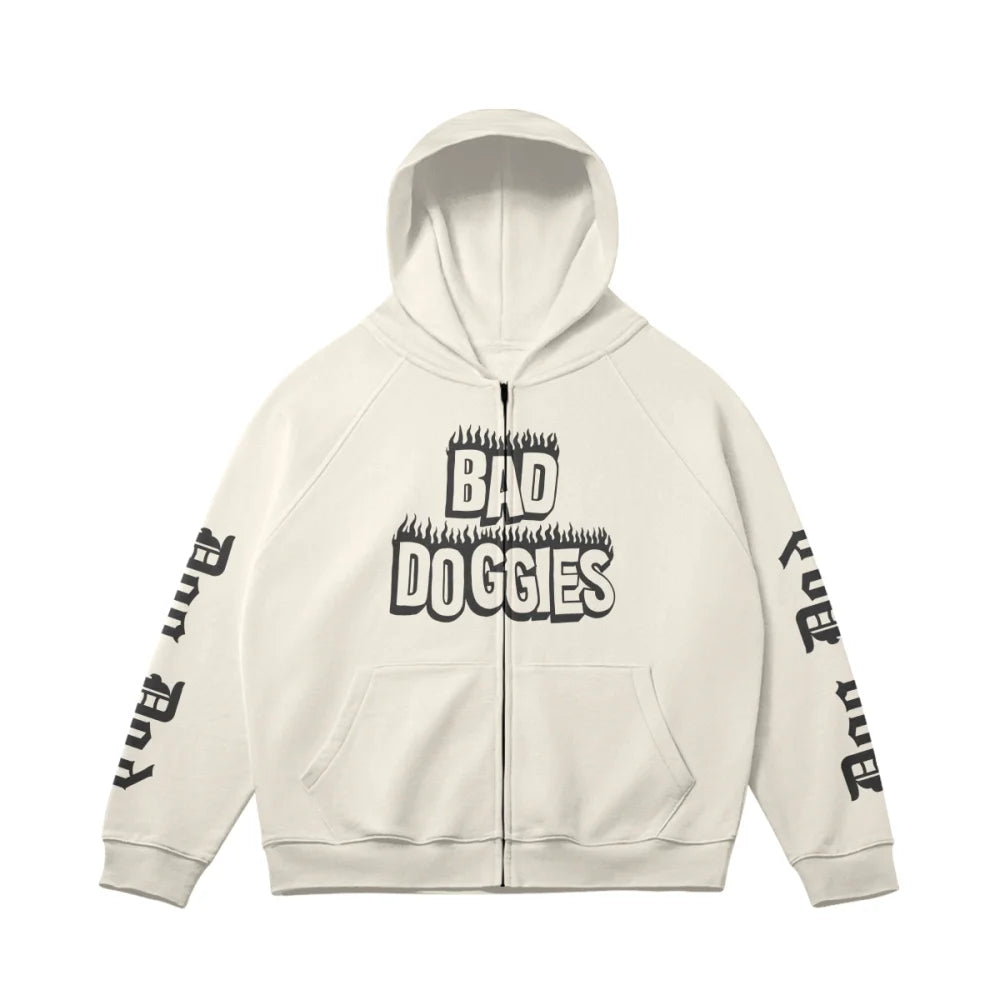 Zipped Jacket UltraOversized - DOG DAD - De Gauche à Droite