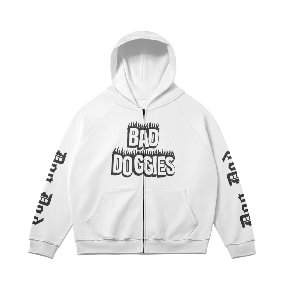 Zipped Jacket UltraOversized - DOG DAD - De Gauche à Droite