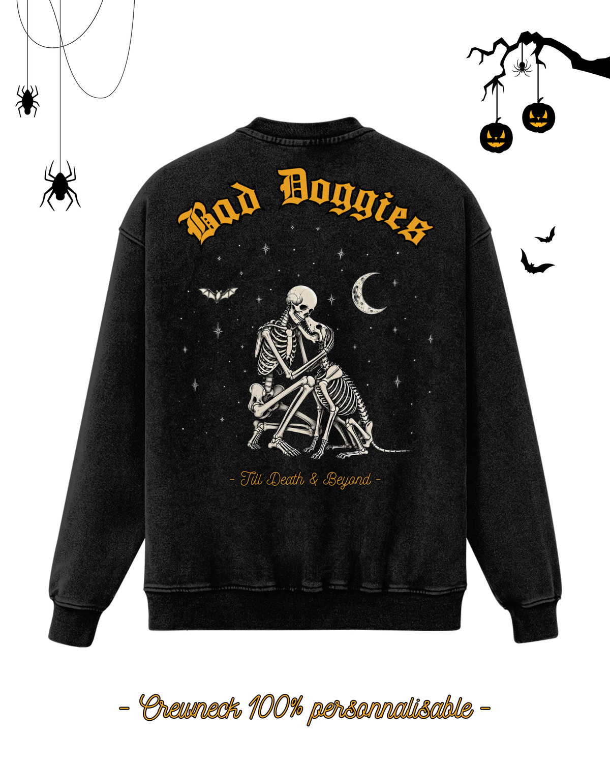 Crewneck Oversize Forever & Always 💀🕯️ 𝖆̀ 𝖕𝖊𝖗𝖘𝖔𝖓𝖓𝖆𝖑𝖎𝖘𝖊𝖗